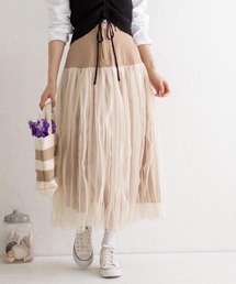 Mysa&Liina（ミーサリーナ）の「ウエストヨークフレアスカート（スカート）」