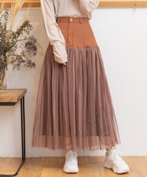 Mysa&Liina（ミーサリーナ）の「ウエストヨークフレアスカート（スカート）」