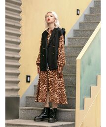 jouetie | トレンチベストレイヤードワンピース【セットアイテム】(ワンピース)