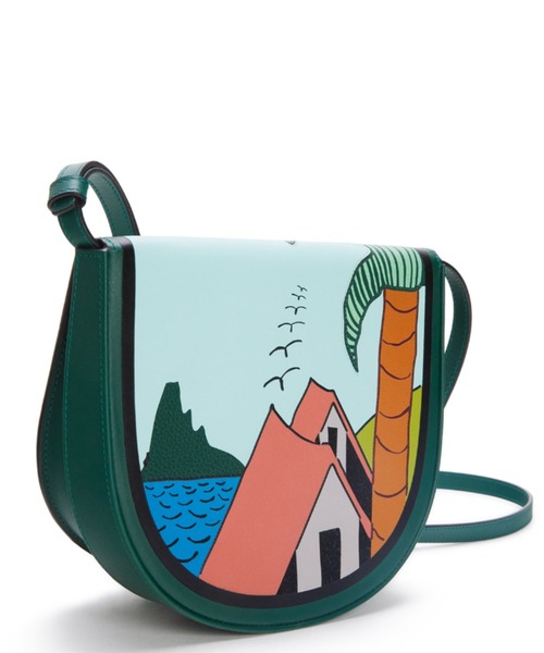 LOEWE ロエベ ヒール バッグ ソフトカーフ