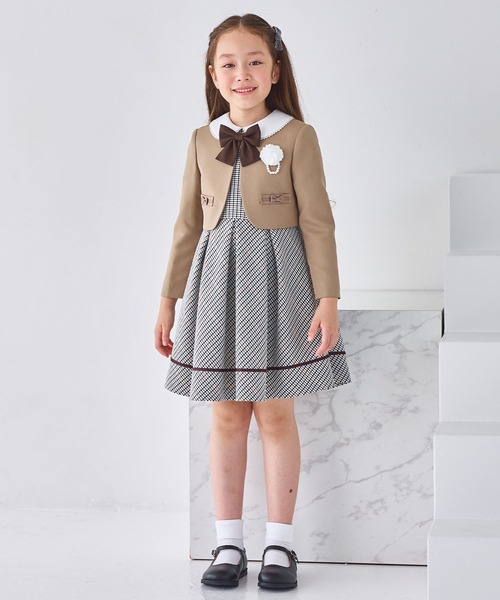 CHOPIN（ショパン）の「格子柄アンサンブル（スーツセット）」 - WEAR