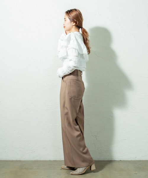 mystic（ミスティック）の「ヴィンテージレース付け襟（付け襟・レディース・オフホワイト/ブラック・FREE）」の20枚目の写真