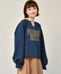 RETRO GIRL | ロゴショートウラケトップス(Tシャツ/カットソー)