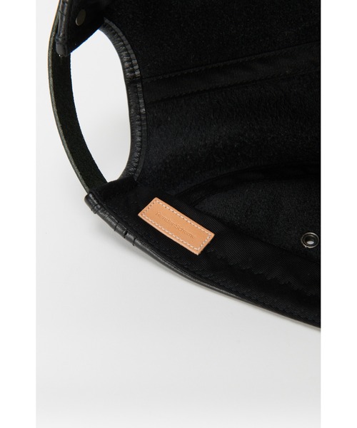 Hender Scheme(エンダースキーマ)の「waterproof jet cap(キャップ・メンズ・ブラック/チョコ・FREE)」の3枚目の写真