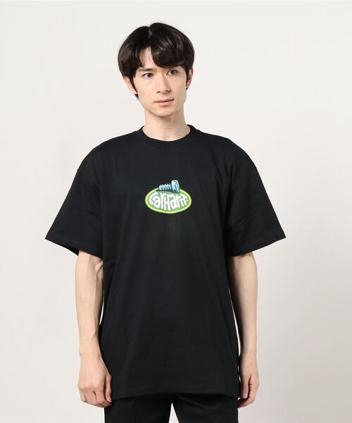 Carhartt WIP(カーハートダブリューアイピー)の「S/S SCREW T-SHIRT(Tシャツ/カットソー・メンズ・ホワイト/ブラック/サックスブルー・SMALL/MEDIUM/LARGE/X-LARGE)」の3枚目の写真