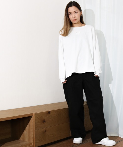 Lee（リー）の「Lee/リー　リラックスペインターパンツ（デニムパンツ・レディース・アイボリー/ブラック/ライトグリーン/インディゴブルー・MEDIUM/SMALL）」の11枚目の写真