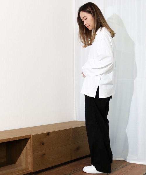 Lee（リー）の「Lee/リー　リラックスペインターパンツ（デニムパンツ・レディース・アイボリー/ブラック/ライトグリーン/インディゴブルー・MEDIUM/SMALL）」の13枚目の写真