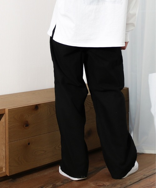 Lee（リー）の「Lee/リー　リラックスペインターパンツ（デニムパンツ・レディース・アイボリー/ブラック/ライトグリーン/インディゴブルー・MEDIUM/SMALL）」の16枚目の写真