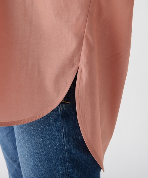 RIVE DROITE(リヴドロワ)の「バルーンフォルムブラウス(シャツ/ブラウス・レディース・ブラック/モカ/サーモンピンク・FREE)」の13枚目の写真