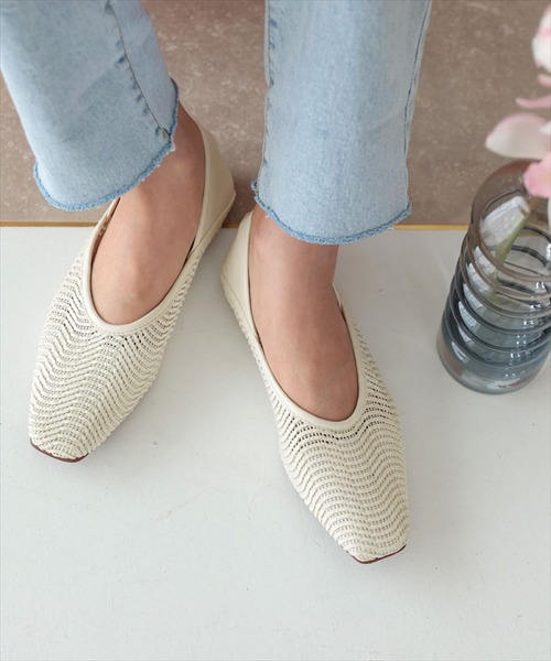 DONOBAN（ドノバン）の「2wayメッシュシューズ（パンプス・レディース・ブラック/ブラウン/ホワイト・24.5/23.5/22.5）」の2枚目の写真