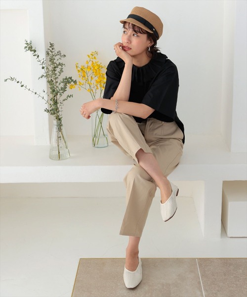 DONOBAN（ドノバン）の「2wayメッシュシューズ（パンプス・レディース・ブラック/ブラウン/ホワイト・24.5/23.5/22.5）」の9枚目の写真