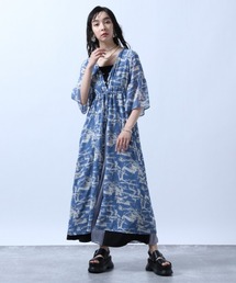 シフォンガラワンピース(HARE)