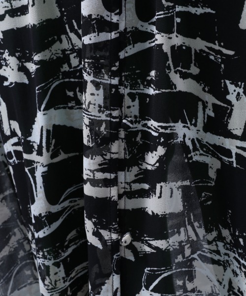 HARE（ハレ）の「シフォンガラワンピース(HARE)（ワンピース・レディース・ブラック/ブルー・FREE）」の10枚目の写真