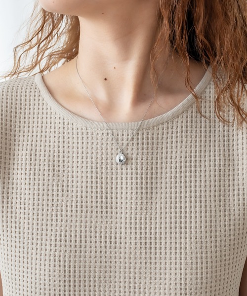 mystic（ミスティック）の「ワッフルタンクトップ（タンクトップ・レディース・イエロー/ブルー/ブラック/ベージュ・FREE）」の15枚目の写真