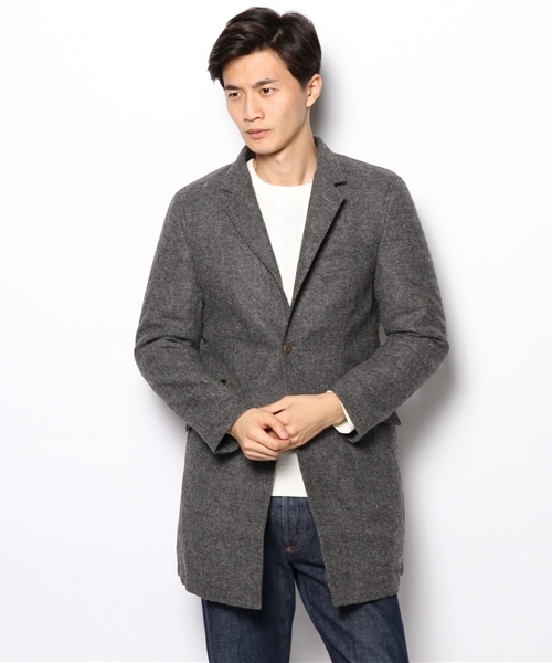 美品⁂シップス⁂ムーン社　スナグパック　チェスターコート　中綿キルティング 美品⁂シップス⁂ムーン社 スナグパック チェスターコート 中綿