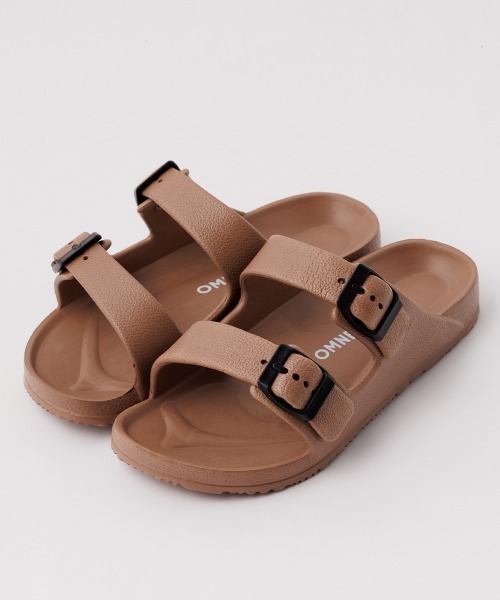 OMNES（オムネス）の「キッズ EVA 2バンドサンダル（サンダル・キッズ・モスグリーン/モカ/ブラック/サーモンピンク/ホワイト/ネイビー・18.0cm/20.0cm/22.0cm/17.0cm/19.0cm/21.0cm）」の4枚目の写真