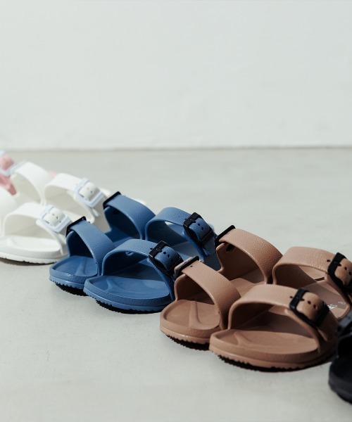 OMNES（オムネス）の「キッズ EVA 2バンドサンダル（サンダル・キッズ・モスグリーン/モカ/ブラック/サーモンピンク/ホワイト/ネイビー・18.0cm/20.0cm/22.0cm/17.0cm/19.0cm/21.0cm）」の20枚目の写真