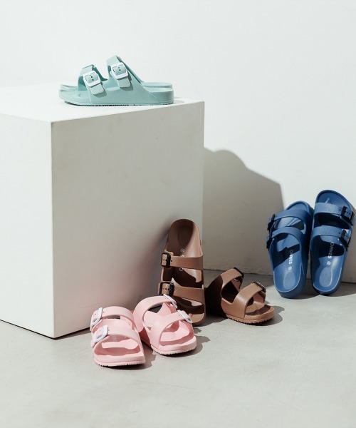 OMNES（オムネス）の「キッズ EVA 2バンドサンダル（サンダル・キッズ・モスグリーン/モカ/ブラック/サーモンピンク/ホワイト/ネイビー・18.0cm/20.0cm/22.0cm/17.0cm/19.0cm/21.0cm）」の22枚目の写真