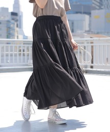 AMERICAN HOLIC | ティアードソフトギャザースカート　＊(スカート)