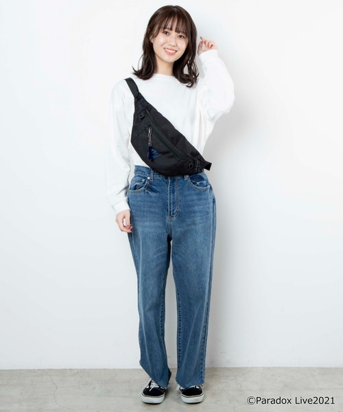 WEGO（ウィゴー）の「∴WEGO/パラドックスライブコラボウエストバッグ（ボディバッグ/ウエストポーチ・メンズ・ブラック・FREE）」の11枚目の写真