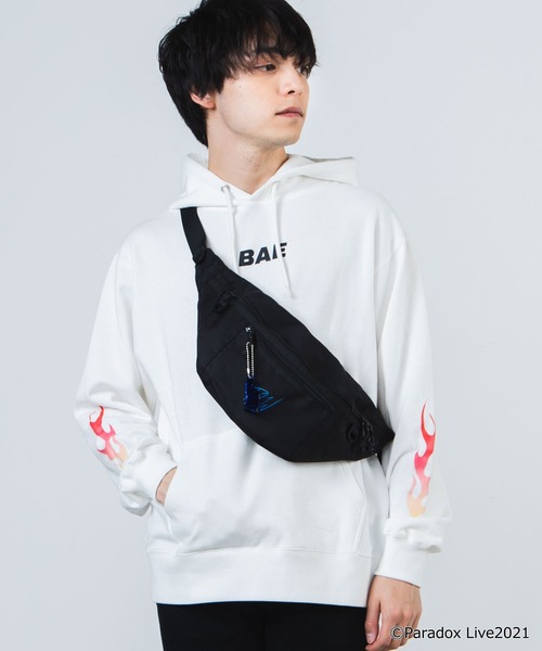 WEGO（ウィゴー）の「∴WEGO/パラドックスライブコラボウエストバッグ（ボディバッグ/ウエストポーチ・メンズ・ブラック・FREE）」の18枚目の写真