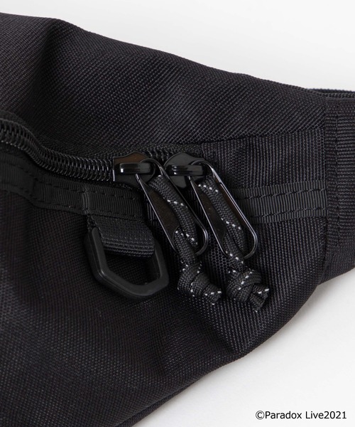 WEGO（ウィゴー）の「∴WEGO/パラドックスライブコラボウエストバッグ（ボディバッグ/ウエストポーチ・メンズ・ブラック・FREE）」の4枚目の写真
