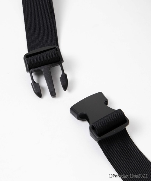 WEGO（ウィゴー）の「∴WEGO/パラドックスライブコラボウエストバッグ（ボディバッグ/ウエストポーチ・メンズ・ブラック・FREE）」の3枚目の写真