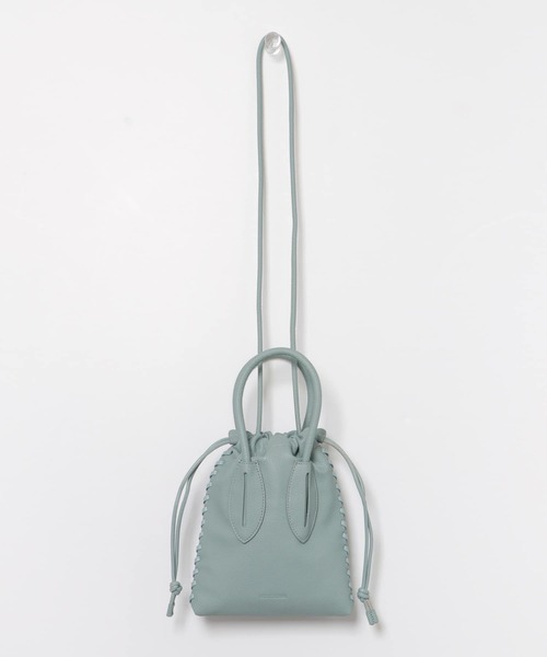 ADD CULUMN（アドカラム）の「【WEB限定】【別注】ADD CULUMN　TURN S ショルダーバッグ（ショルダーバッグ・レディース・ブラック/ブルー/アイボリー/ホワイト系その他/ブラウン・-）」の7枚目の写真