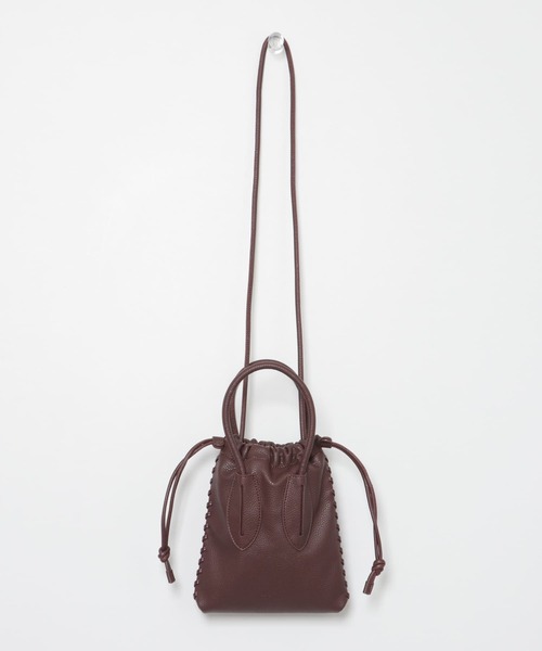 ADD CULUMN（アドカラム）の「【WEB限定】【別注】ADD CULUMN　TURN S ショルダーバッグ（ショルダーバッグ・レディース・ブラック/ブルー/アイボリー/ホワイト系その他/ブラウン・-）」の20枚目の写真