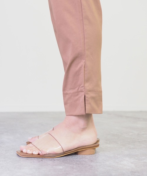 Riberry（リベリー）の「ストレッチテーパードパンツ（その他パンツ・レディース・ブラック/ベージュ/ブラウン・MEDIUM）」の6枚目の写真