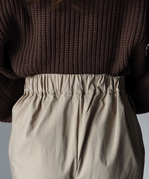 Riberry（リベリー）の「ストレッチテーパードパンツ（その他パンツ・レディース・ブラック/ベージュ/ブラウン・MEDIUM）」の19枚目の写真