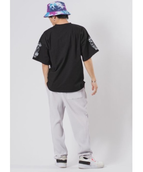 RE730(アールイーセブンサーティー)の「【RE730】なみおくん手書きイラストTシャツ ビッグシルエット(Tシャツ/カットソー・メンズ・ブラック/オフホワイト・MEDIUM/LARGE/X-LARGE)」の20枚目の写真