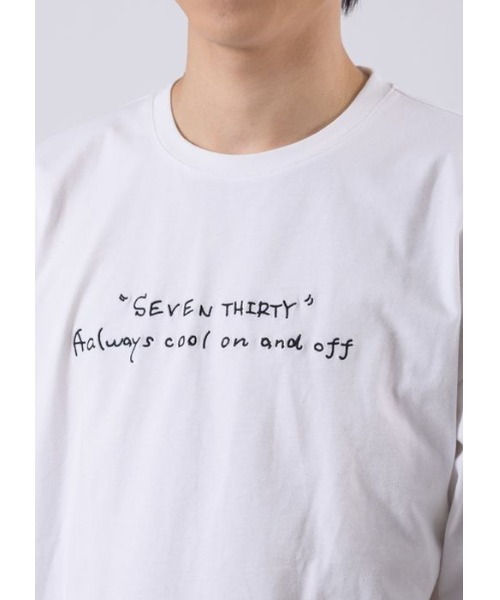 RE730(アールイーセブンサーティー)の「【RE730】なみおくん手書きイラストTシャツ ビッグシルエット(Tシャツ/カットソー・メンズ・ブラック/オフホワイト・MEDIUM/LARGE/X-LARGE)」の18枚目の写真