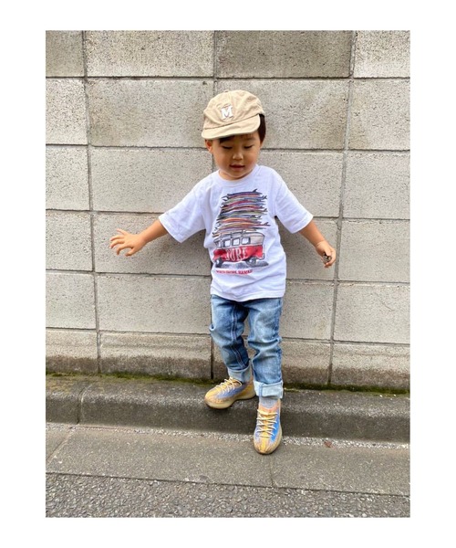 RE:LORE(リロア)の「Kids Hyper Stretch Denim Jeans(デニムパンツ・キッズ・ブルー系その他/ライトブルー・110/120/100)」の1枚目の写真