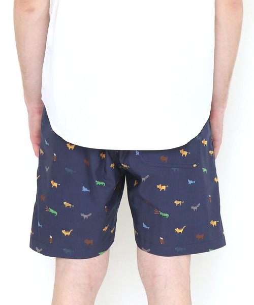 Design Tshirts Store graniph(デザイン ティーシャツ ストア グラニフ)の「デンジャラスアニマルズ|ショートパンツ(その他パンツ・メンズ・ネイビー・LARGE/MEDIUM/SMALL)」の7枚目の写真