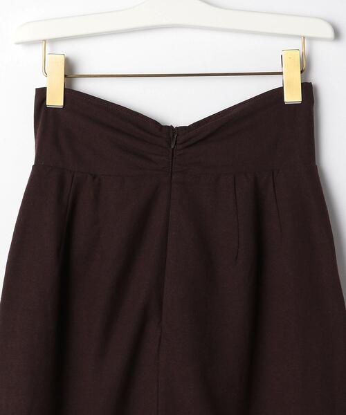 OUTERSUNSET（アウターサンセット）の「＜OUTERSUNSET×green label relaxing(アウターサンセット×グリーンレーベルリラクシング)＞ ウエスト ツイスト [スカート]（スカート・レディース・ダークブラウン/ナチュラル・FREE）」の16枚目の写真