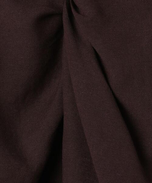 OUTERSUNSET（アウターサンセット）の「＜OUTERSUNSET×green label relaxing(アウターサンセット×グリーンレーベルリラクシング)＞ ウエスト ツイスト [スカート]（スカート・レディース・ダークブラウン/ナチュラル・FREE）」の19枚目の写真