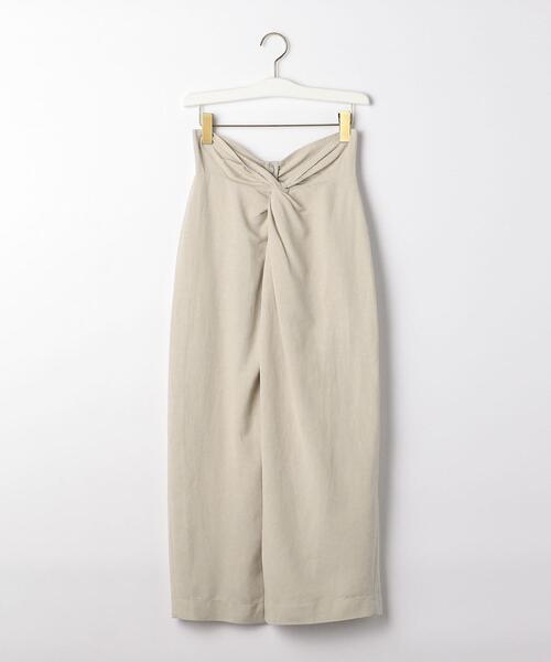 OUTERSUNSET（アウターサンセット）の「＜OUTERSUNSET×green label relaxing(アウターサンセット×グリーンレーベルリラクシング)＞ ウエスト ツイスト [スカート]（スカート・レディース・ダークブラウン/ナチュラル・FREE）」の11枚目の写真