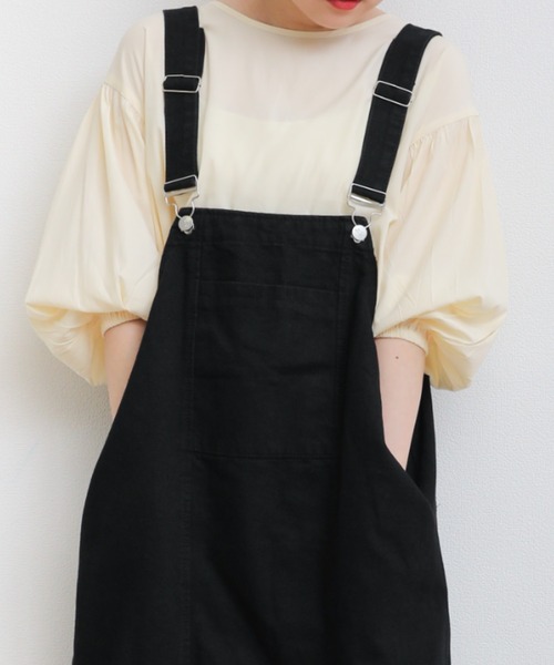 sakishimatokyo（サキシマトーキョー）の「【ZOZO限定】サキシマamp「バックリボンバルーンスリーブブラウス」（シャツ/ブラウス・レディース・ライトグリーン/オフホワイト/ブラック/ピンク・FREE）」の2枚目の写真