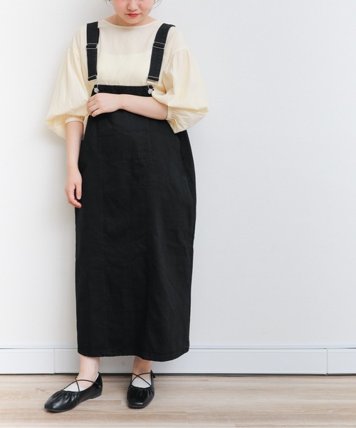 sakishimatokyo（サキシマトーキョー）の「【ZOZO限定】サキシマamp「バックリボンバルーンスリーブブラウス」（シャツ/ブラウス・レディース・ライトグリーン/オフホワイト/ブラック/ピンク・FREE）」の10枚目の写真