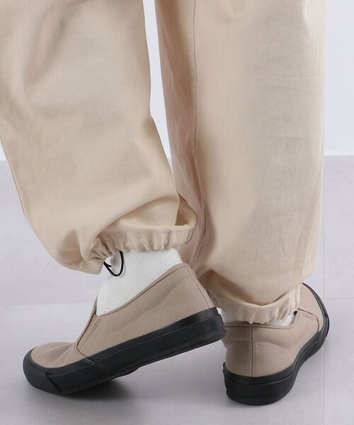 SHIPS any（シップス エニィ）の「SHIPS any: <バルカナイズド製法>日本製 キャンバス スリッポン◇（スニーカー・メンズ・ベージュ/ネイビー・25/26/27/28）」の10枚目の写真