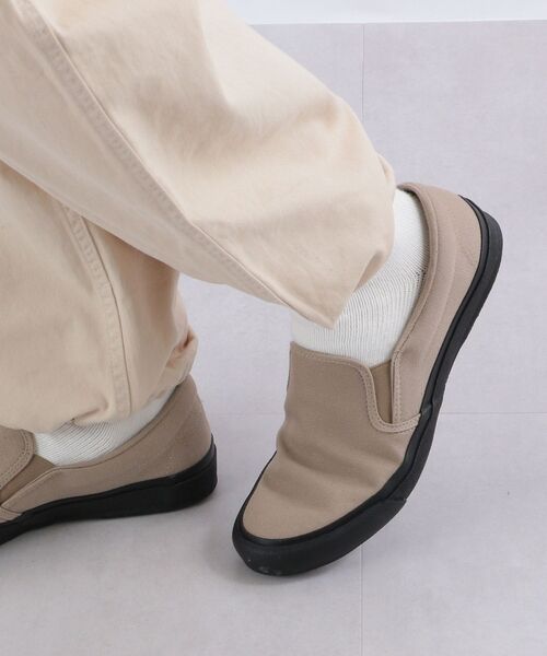 SHIPS any（シップス エニィ）の「SHIPS any: <バルカナイズド製法>日本製 キャンバス スリッポン◇（スニーカー・メンズ・ベージュ/ネイビー・25/26/27/28）」の11枚目の写真