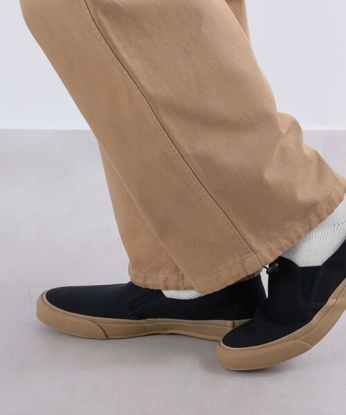 SHIPS any（シップス エニィ）の「SHIPS any: <バルカナイズド製法>日本製 キャンバス スリッポン◇（スニーカー・メンズ・ベージュ/ネイビー・25/26/27/28）」の13枚目の写真