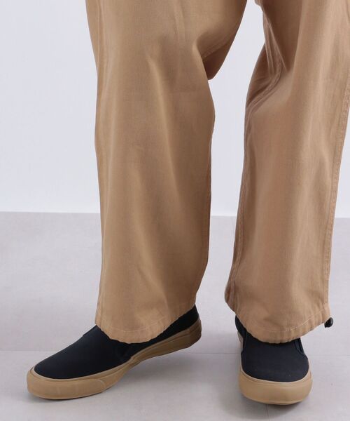 SHIPS any（シップス エニィ）の「SHIPS any: <バルカナイズド製法>日本製 キャンバス スリッポン◇（スニーカー・メンズ・ベージュ/ネイビー・25/26/27/28）」の15枚目の写真