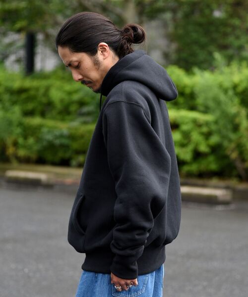 CAMBER ブラックパーカー X-LARGE CAMBER（キャンバー）の「CAMBER: CROSSKNIT PULLOVER PARKA（パーカー