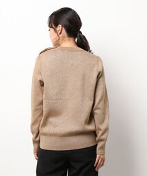新品・未使用❣　プチ バトー XS 肩ボタン　 長袖プルオーバー　即日発送 PETIT BATEAU（プチバトー）の「肩ボタンニットプルオーバー