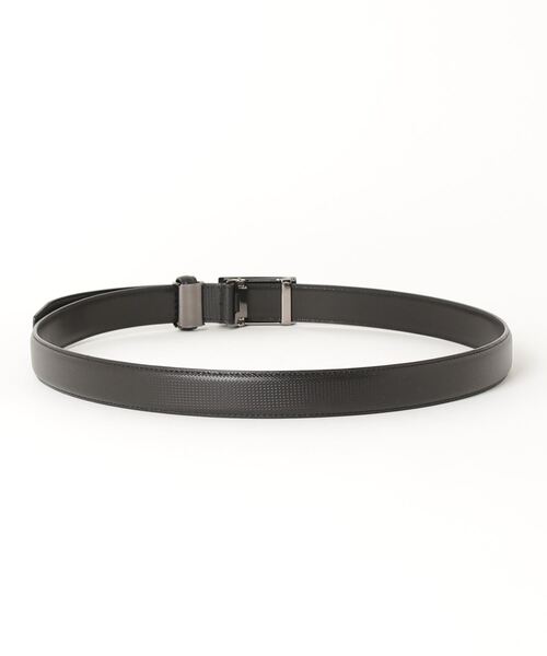 TOKYO SHIRTS（トウキョウシャツ）の「フィットバックル式  牛革 メンズベルト（ベルト・メンズ・ブラック・S/M）」の4枚目の写真