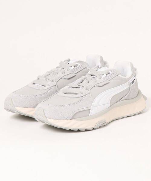 PUMA(プーマ)の「【PUMA】ワイルドライダー ヴィンテージ(スニーカー・レディース・グレー・23cm/23.5cm/24cm/24.5cm)」の1枚目の写真