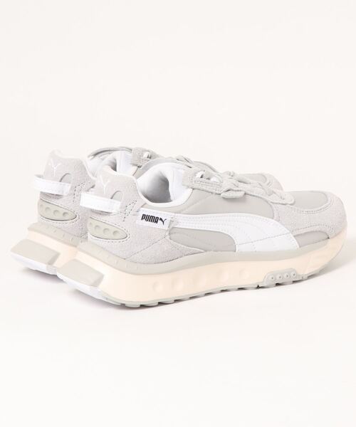 PUMA(プーマ)の「【PUMA】ワイルドライダー ヴィンテージ(スニーカー・レディース・グレー・23cm/23.5cm/24cm/24.5cm)」の2枚目の写真