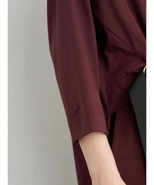 Editt by YECCA VECCA(エディットバイイェッカヴェッカ)の「P.ベルトデザインギャザーワンピース*(ワンピース・レディース・ブラウン/バーガンディー/ブラック・FREE)」の17枚目の写真